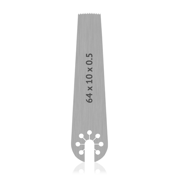 L: 64, B: 10, H: 0.5mm